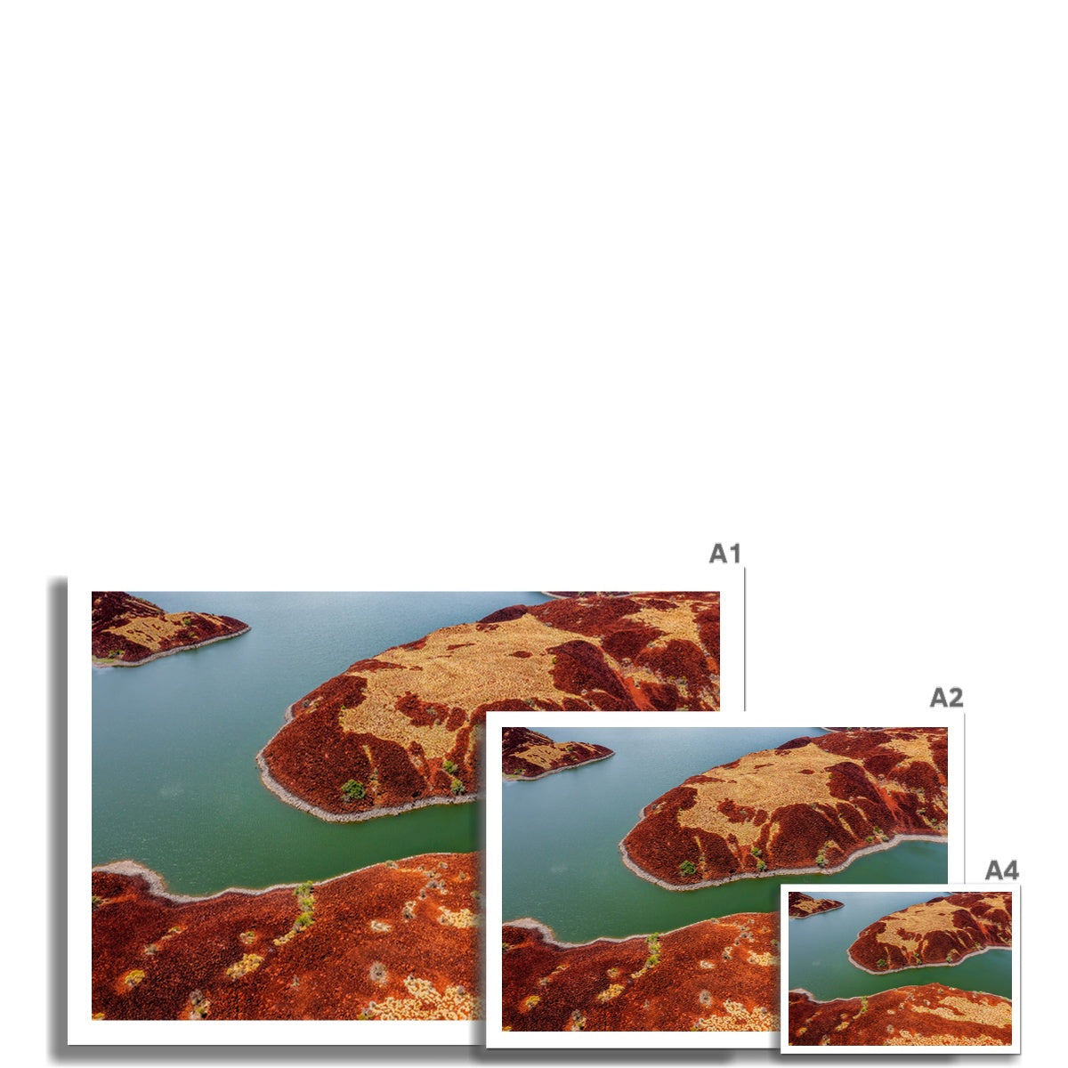 Harding Dam Colours, Karratha - PP103 Fine Art Print – Pilbara Prints